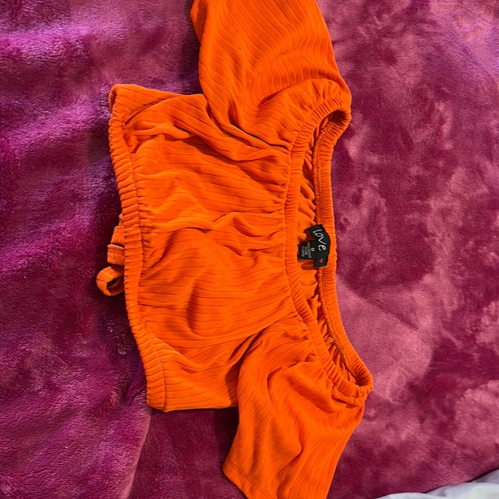 Orange Kids Bottoms